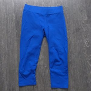 Blue Capri leggings